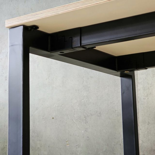 Bàn làm việc 120x60cm gỗ plywood hệ Rectang HBRT138