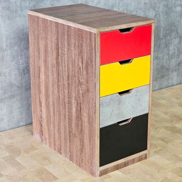 Tủ cá nhân 35x60x73cm gỗ plywood TCN68096