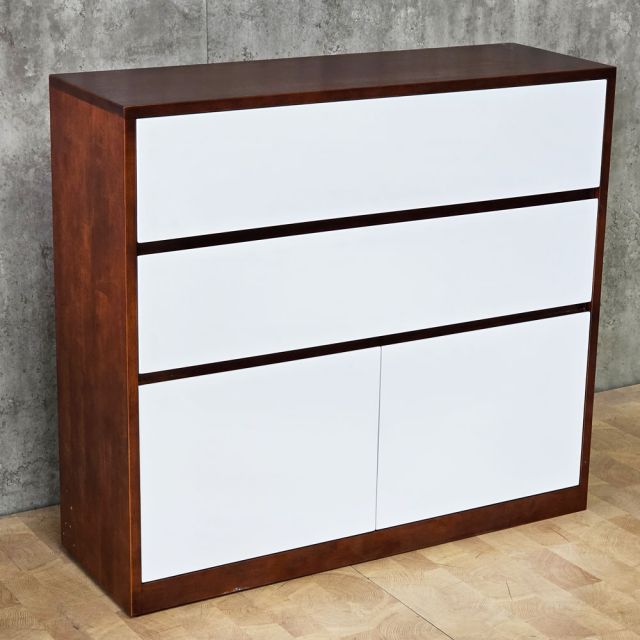 Tủ lưu trữ 90x30x82cm gỗ cao su KTB68272