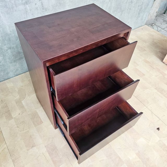 Tủ lưu trữ 60x40x80cm cm gỗ cao su KTB68271