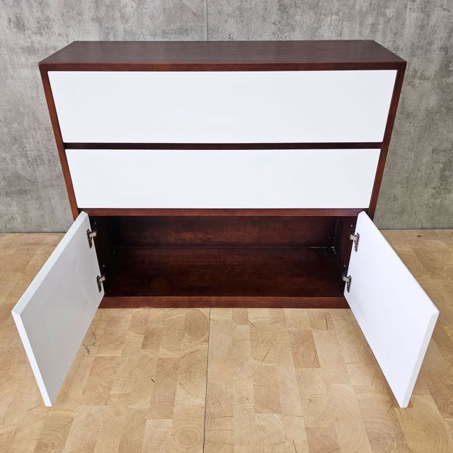 Tủ lưu trữ 90x30x82cm gỗ cao su KTB68272