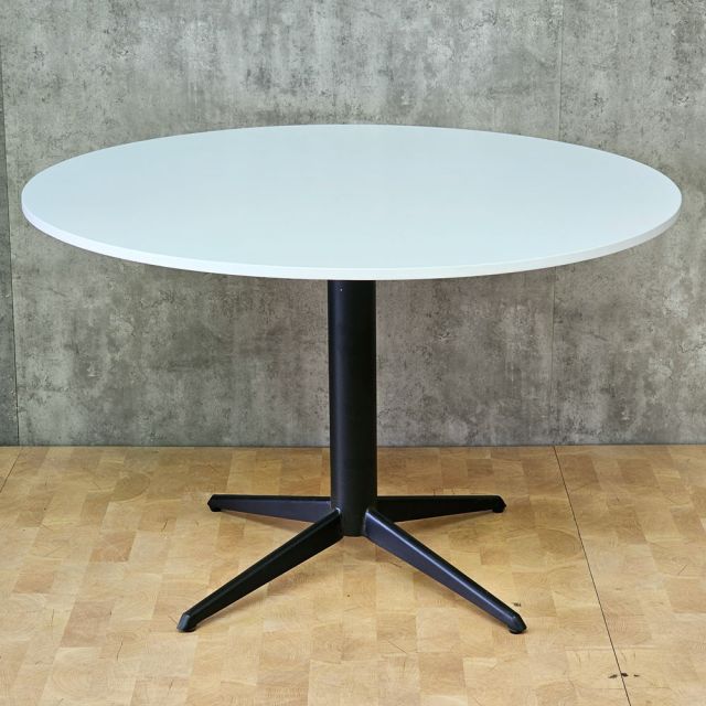 Bàn ăn tròn 120x120cm gỗ cao su BA68314