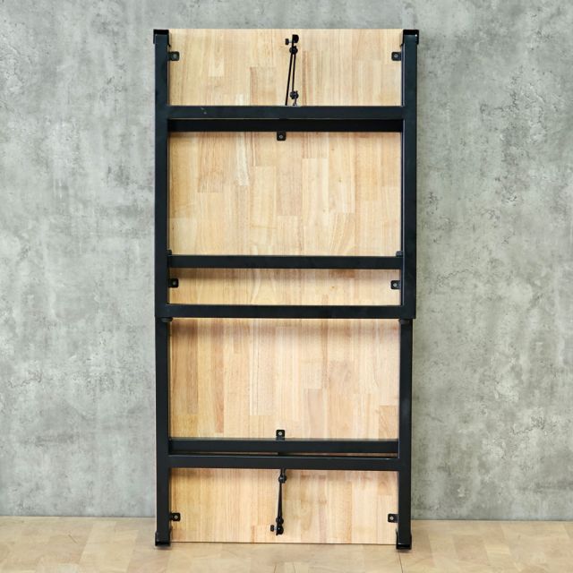 Bàn làm việc 120x60cm chân gấp gỗ cao su SPD68177