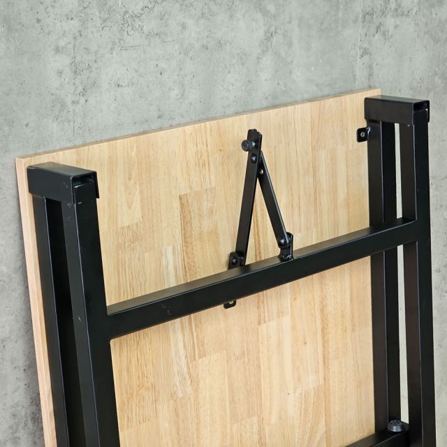 Bàn làm việc 120x60cm chân gấp gỗ cao su SPD68177