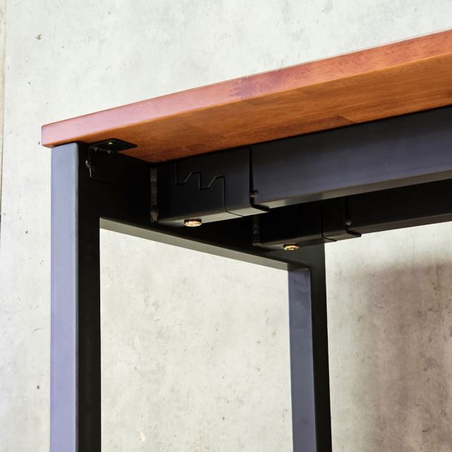 Bàn làm việc 150x40cm gỗ cao su hệ Slean HBSL050