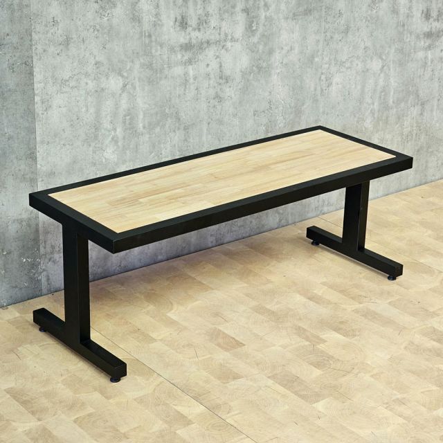 GA68005 - Ghế ăn băng SAHO chữ I  - 120x45x43 (cm)