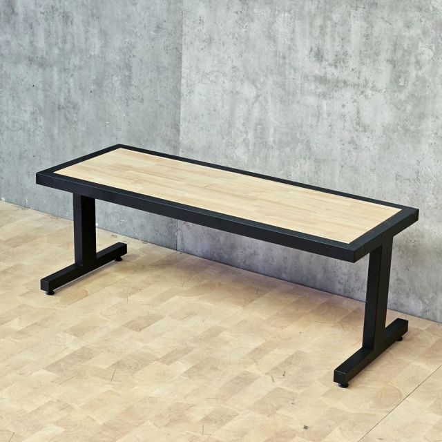 GA68005 - Ghế ăn băng SAHO chữ I  - 120x45x43 (cm)