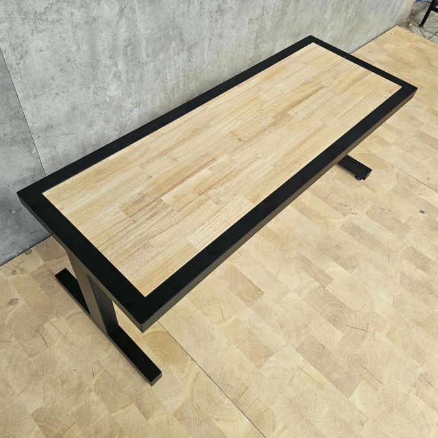GA68005 - Ghế ăn băng SAHO chữ I  - 120x45x43 (cm)