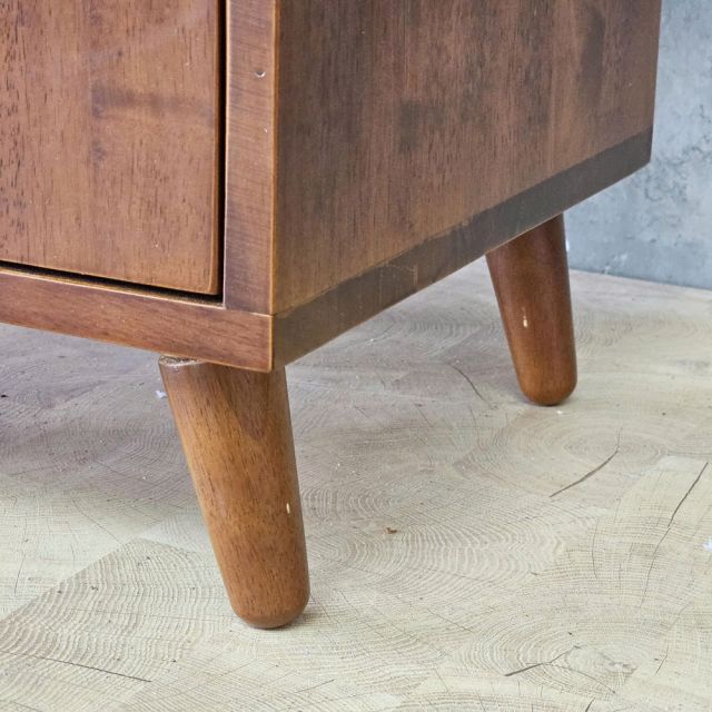 Tủ bên hông giường 43x36x90cm gỗ cao su TDG68057
