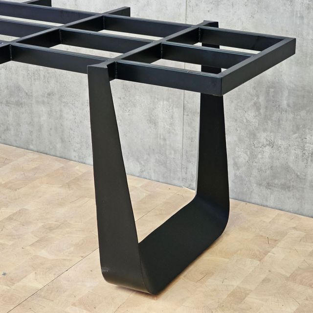 Chân bàn sắt 243x79x72cm sơn tĩnh điện CHB68118