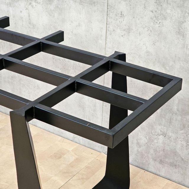 Chân bàn sắt 243x79x72cm sơn tĩnh điện CHB68118