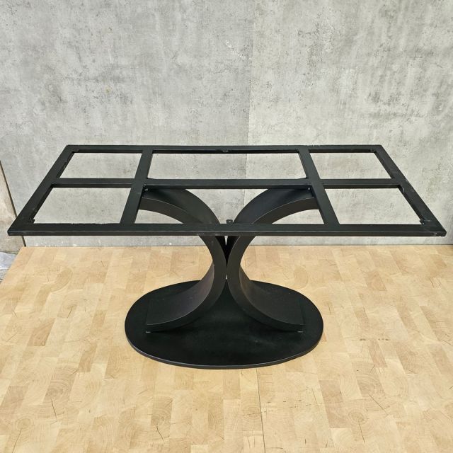 Chân sắt cho bàn ăn 140x80cm sơn tĩnh điện CHB68117