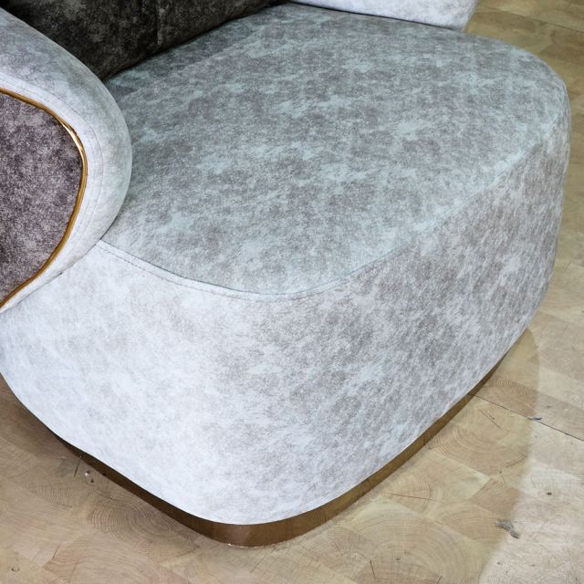 Ghế sofa đơn bọc vải nhung GSD68120