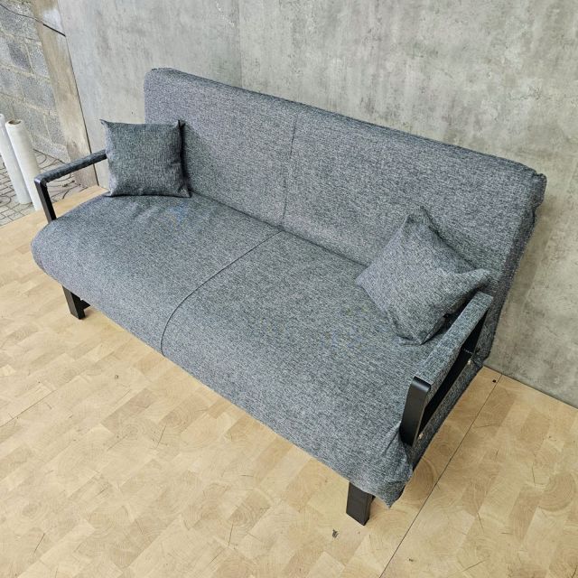 Giường đa năng gấp gọn 150x190cm bọc vải bố SFBE003