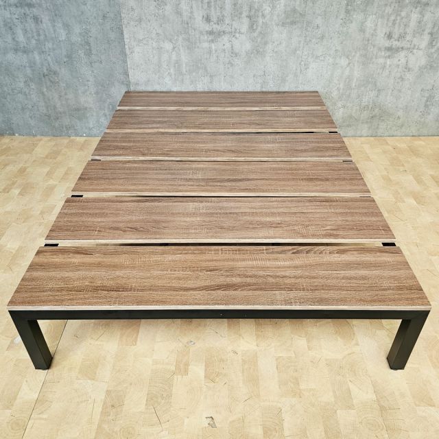 Giường ngủ lắp ráp 140x200x34cm gỗ plywood GN68074