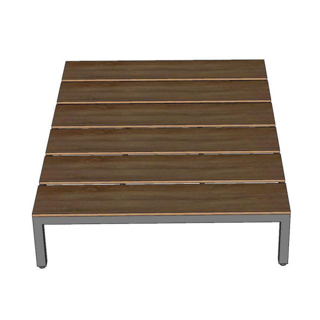 Giường ngủ lắp ráp 140x200x34cm gỗ plywood GN68074
