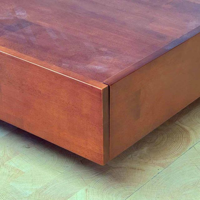 Giường bay VEGAL 160x200cm gỗ cao su chân sắt GN68071