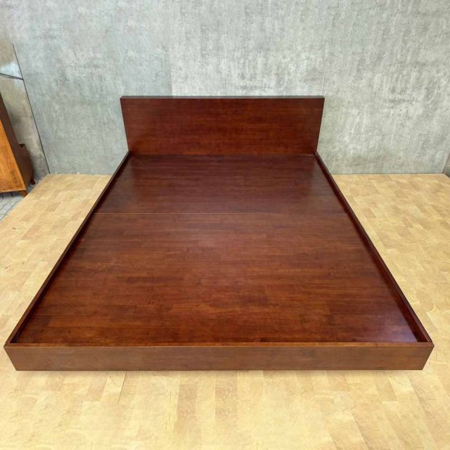 Giường bay VEGAL 160x200cm gỗ cao su chân sắt GN68071