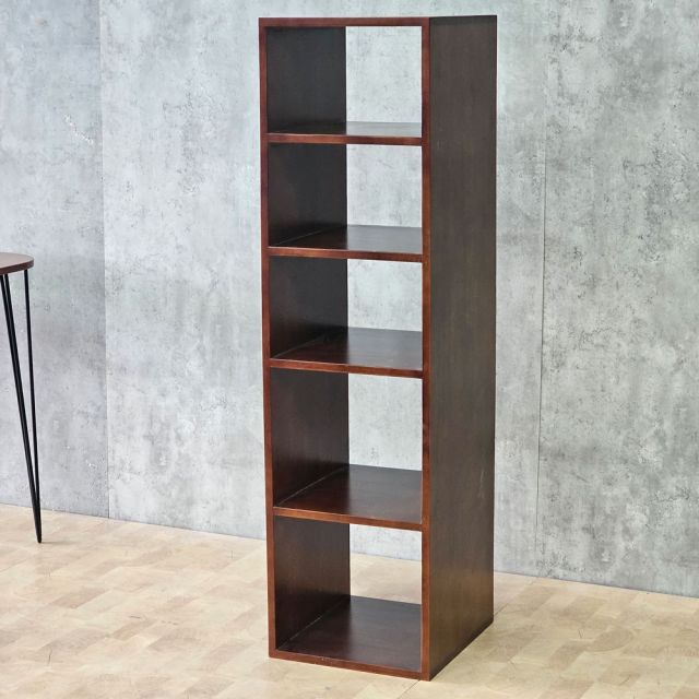 Kệ 5 tầng 37x40x135cm gỗ cao su KS68372