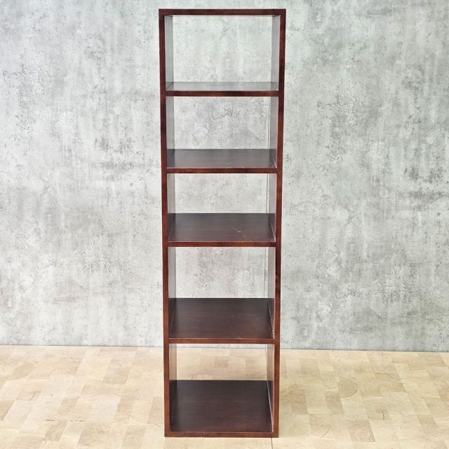 Kệ 5 tầng 37x40x135cm gỗ cao su KS68372