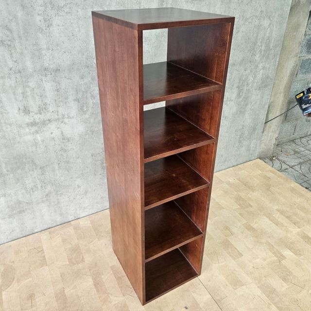 Kệ 5 tầng 37x40x135cm gỗ cao su KS68372