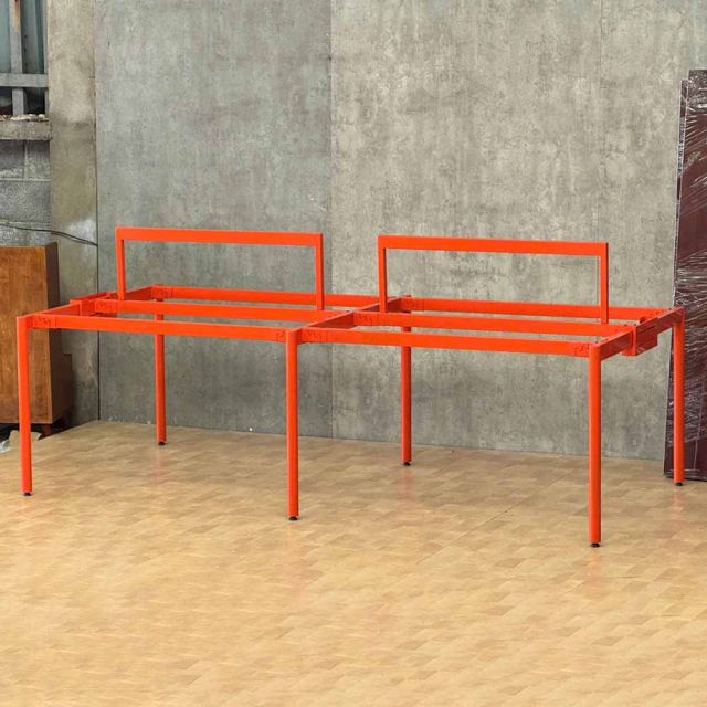 Chân sắt lắp ráp cho bàn họp 120x240cm hệ OMA II sơn tĩnh điện HCOM220