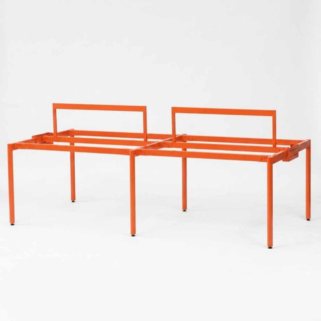 Chân sắt lắp ráp cho bàn họp 120x240cm hệ OMA II sơn tĩnh điện HCOM220