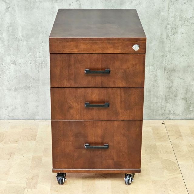 Tủ cá nhân di động 40x60x70cm gỗ cao su TCN68098