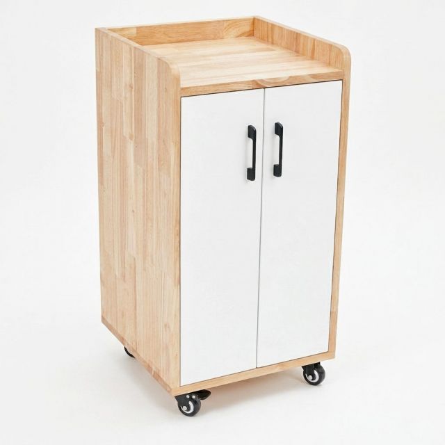 Tủ cá nhân di động 40x40x80cm gỗ cao su TCN68097