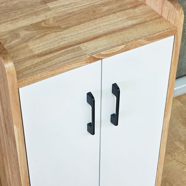 Tủ cá nhân di động 40x40x80cm gỗ cao su TCN68097