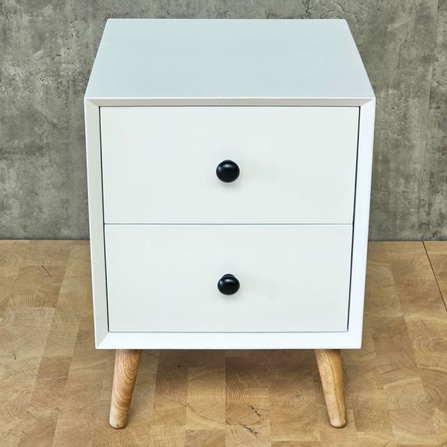 Tủ đầu giường 40x40x50cm gỗ cao su TDG68075