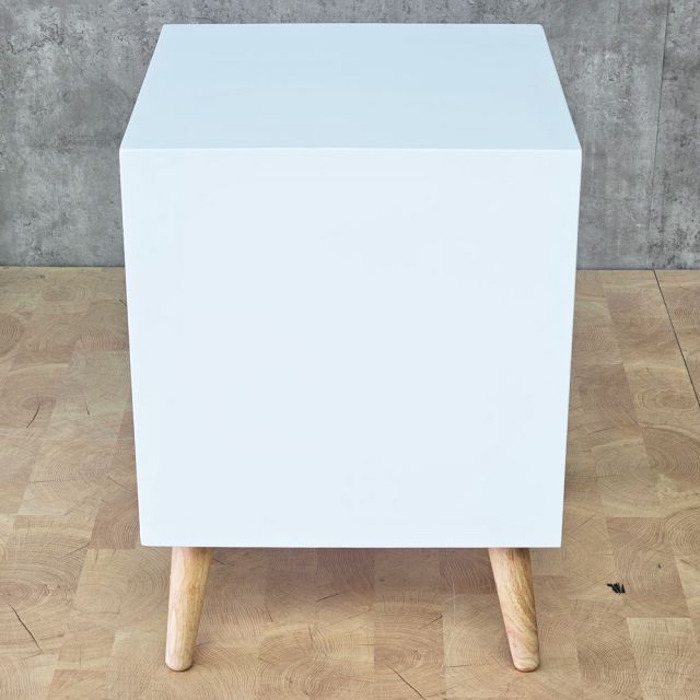 Tủ đầu giường 40x40x50cm gỗ cao su TDG68075