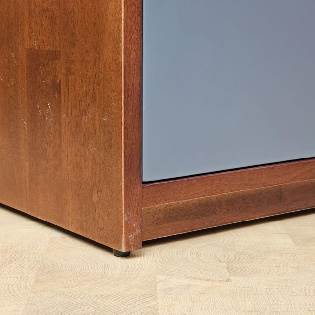 Tủ hồ sơ 90x40x220cm gỗ cao su THS68096