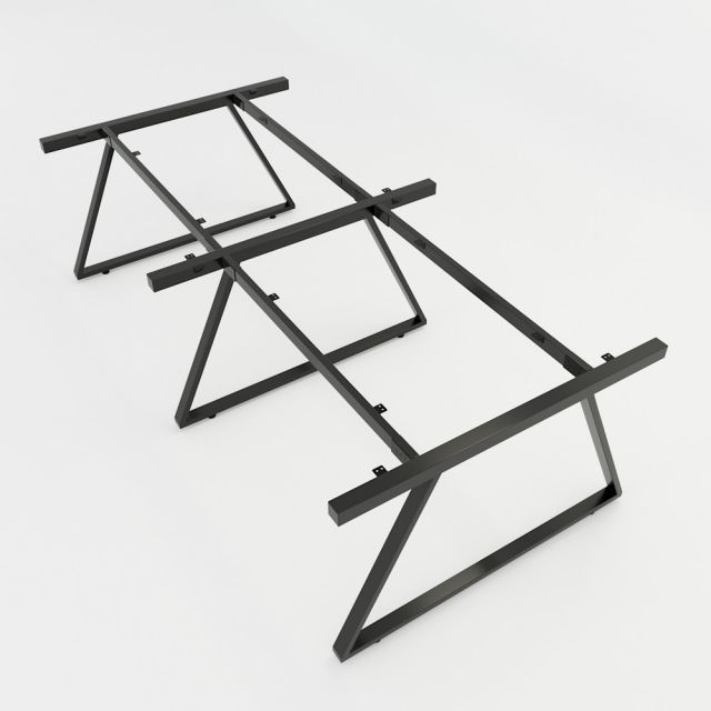 HCTH012 - Chân bàn cụm 4 hệ Trapez II Concept 240x120 lắp ráp HCTH012 - Chân bàn cụm 4 hệ Trapez II Concept 240x120 lắp ráp