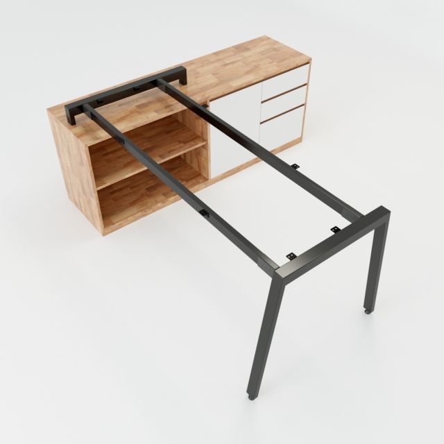 HCAT021 - Chân bàn gác tủ hệ Aton Concept 160x80 lắp ráp HCAT021 - Chân bàn gác tủ hệ Aton Concept 160x80 lắp ráp