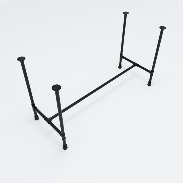 HCPP003 - Chân sắt ống nước 140x60 hệ PIPE Concept lắp ráp HCPP003 - Chân sắt ống nước 140x60 hệ PIPE Concept lắp ráp