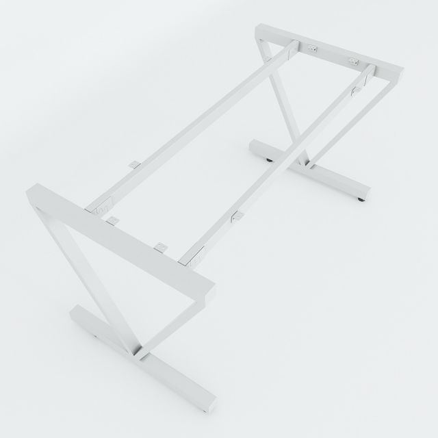 HBVC005 - Bàn làm việc 140x70 VConcept chân sắt lắp ráp