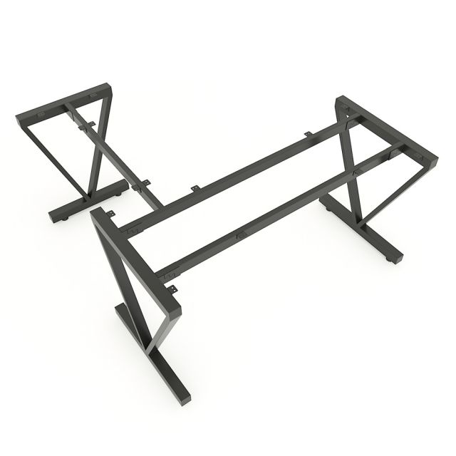 HBVC016 - Bàn làm việc 140x150 VConcept chân sắt lắp ráp