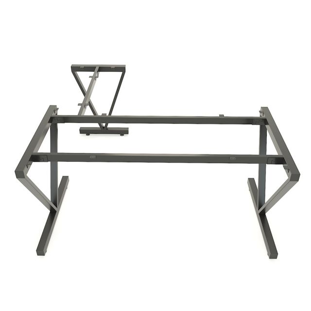 HBVC017 - Bàn làm việc 160x160 VConcept chân sắt lắp ráp