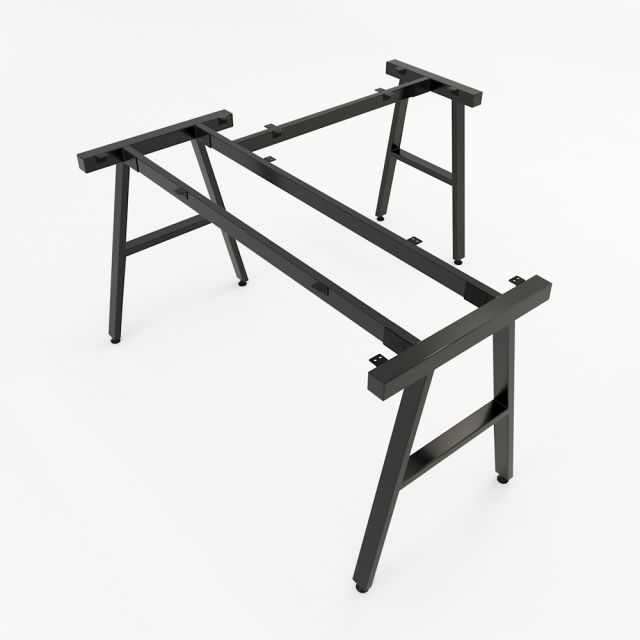 HCAC016 - Chân bàn chữ L hệ AConcept 140x140 lắp ráp HCAC016 - Chân bàn chữ L hệ AConcept 140x140 lắp ráp