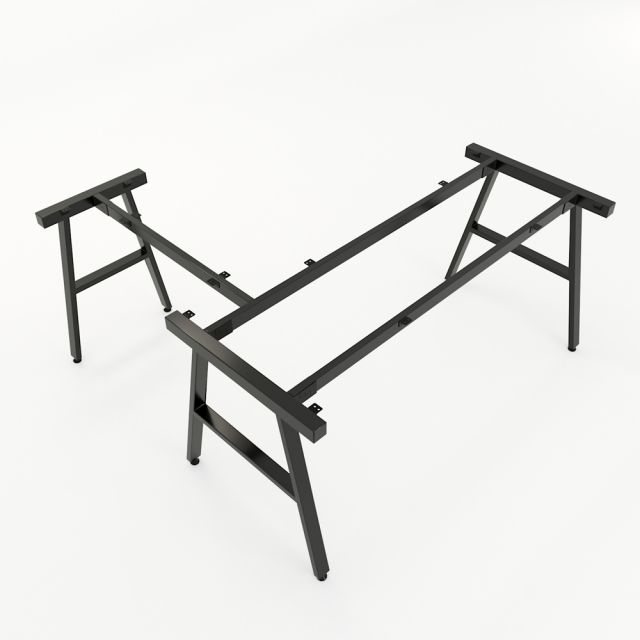 HCAC019 - Chân bàn chữ L hệ AConcept 160x150 lắp ráp HCAC019 - Chân bàn chữ L hệ AConcept 160x150 lắp ráp