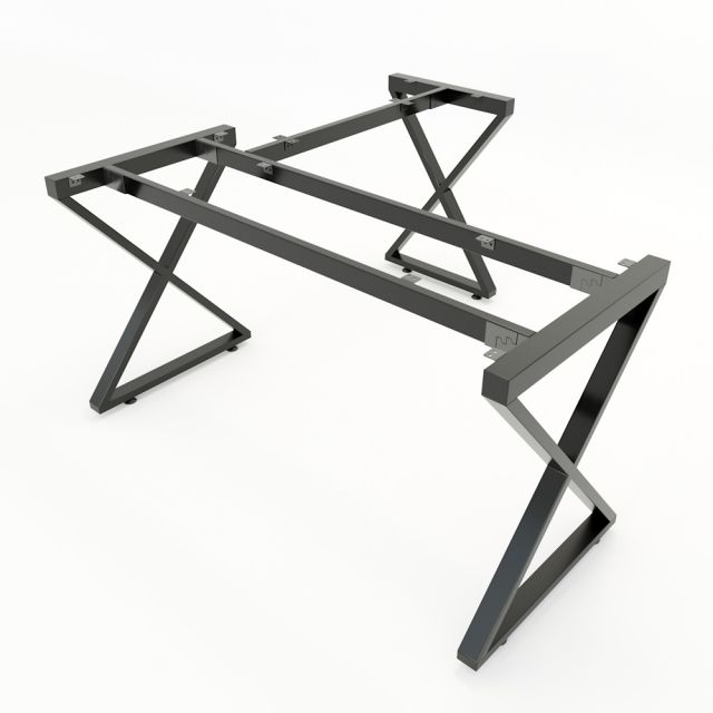HCXC014 - Chân bàn chữ L hệ XConcept 140x140 lắp ráp HCXC014 - Chân bàn chữ L hệ XConcept 140x140 lắp ráp