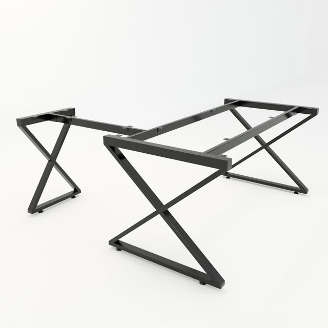 HCXC016 - Chân bàn chữ L hệ XConcept 160x150 lắp ráp HCXC016 - Chân bàn chữ L hệ XConcept 160x150 lắp ráp