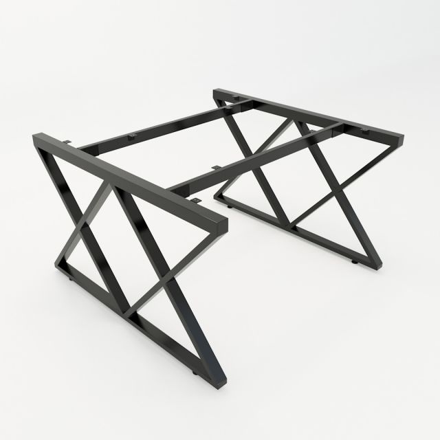 HCXC011 - Chân bàn cụm 2 hệ XConcept 120x120 lắp ráp HCXC011 - Chân bàn cụm 2 hệ XConcept 120x120 lắp ráp