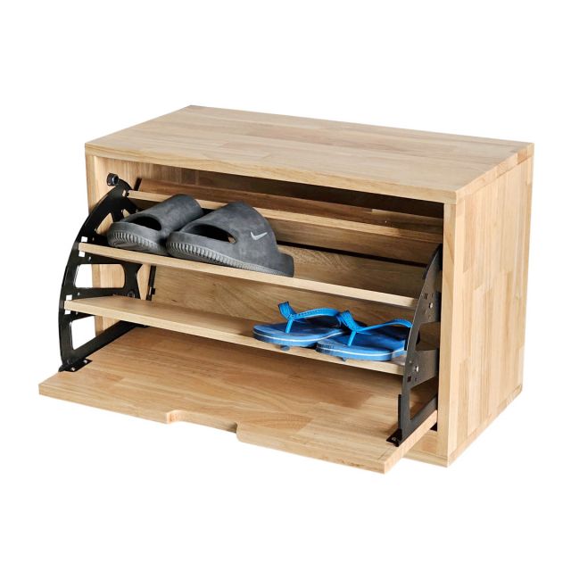 Tủ giày thông minh 1 tầng gỗ cao su  KG68018 Tủ giày thông minh 1 tầng gỗ cao su  KG68018