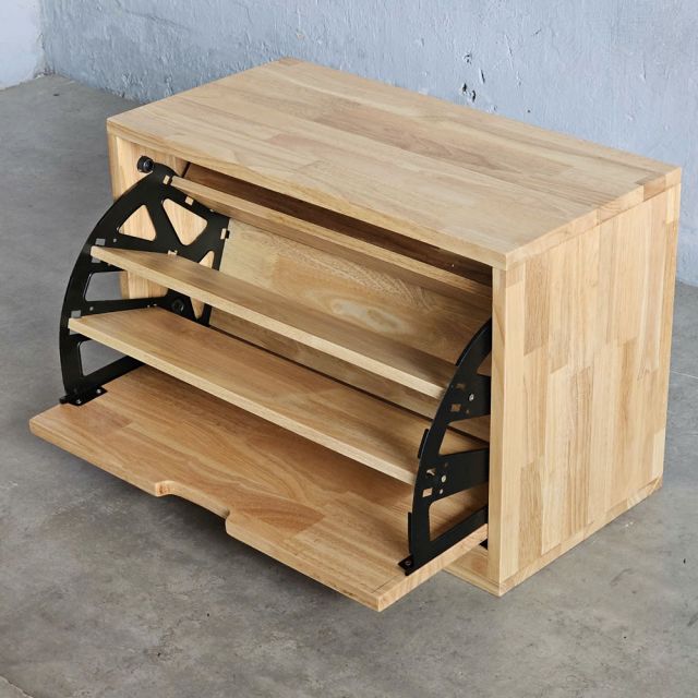 Tủ giày thông minh 1 tầng gỗ cao su  KG68018