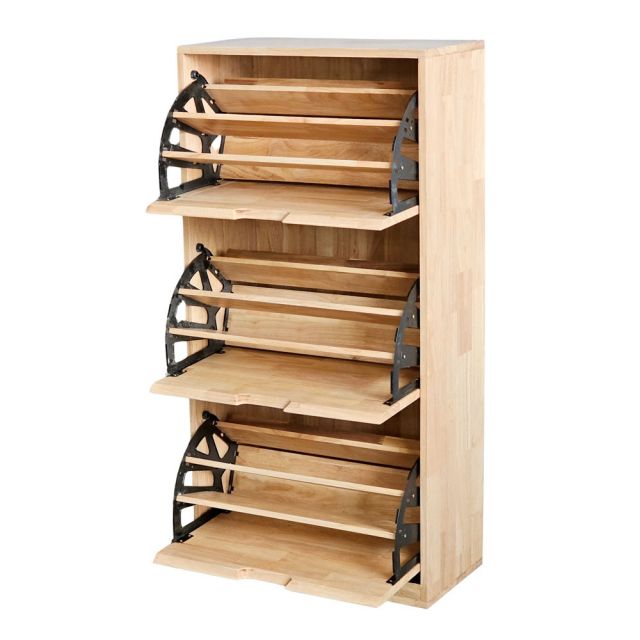 KG68014 - Tủ gỗ để giày 3 ngăn KG68014 - Tủ gỗ để giày 3 ngăn