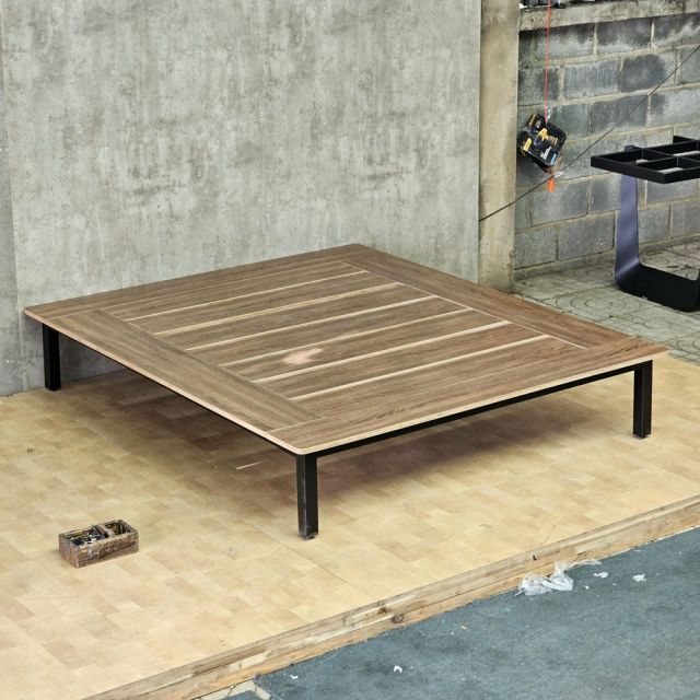 Giường ngủ lắp ráp 170x200x42cm gỗ plywood GN68077