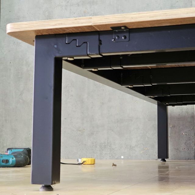 Giường ngủ lắp ráp 170x200x42cm gỗ plywood GN68077