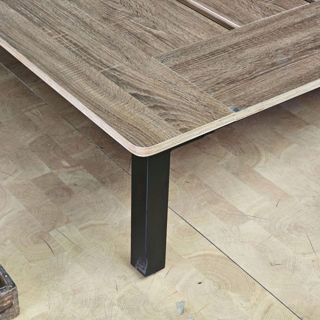 Giường ngủ lắp ráp 170x200x42cm gỗ plywood GN68077